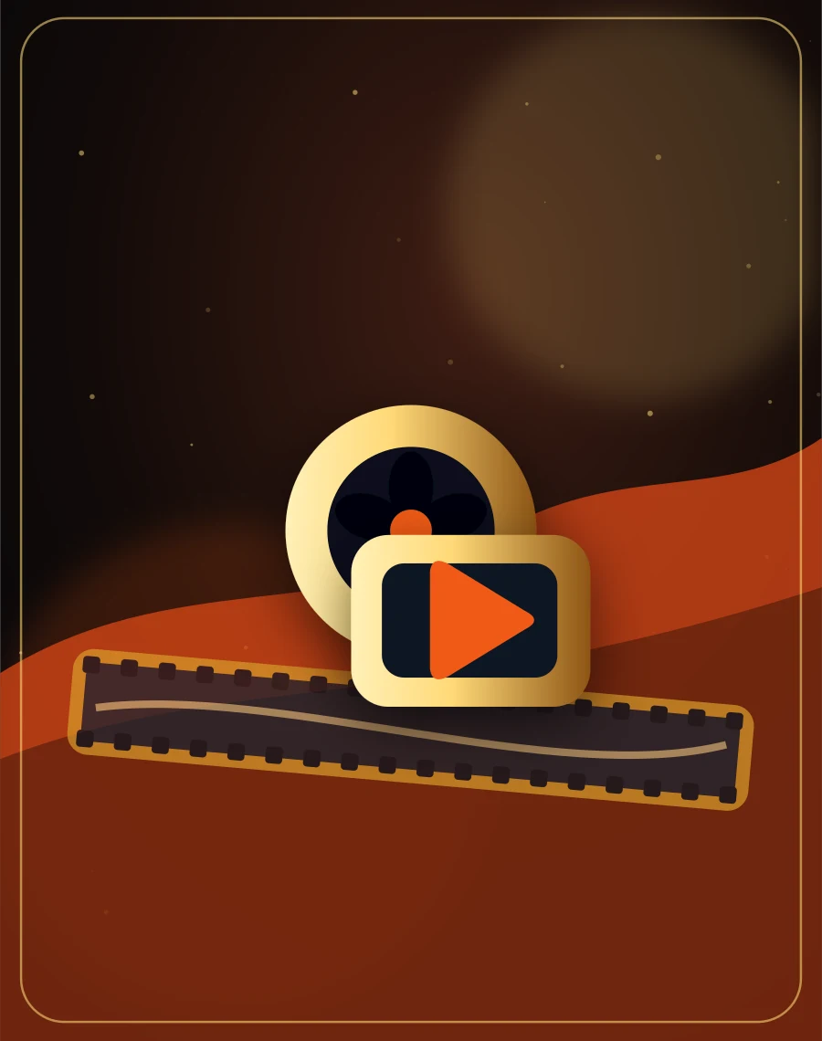 Desert tracking shot